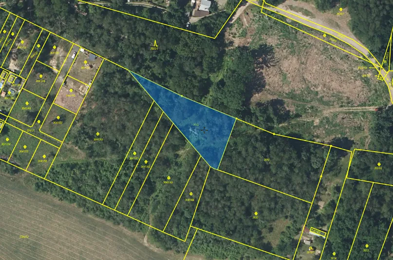 Dražba pozemku 1804 m²